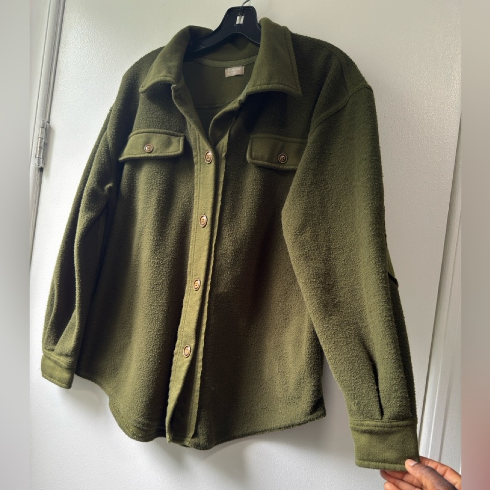 Summer & Rose Oversized Tucson Shirt Jacket Sz S/M - Picture 7 of 12